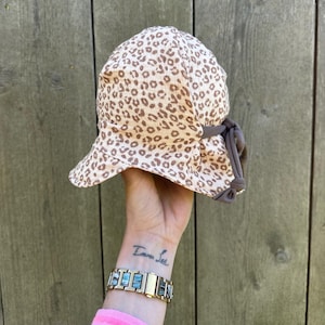 Muslin sun hat baby children summer cap Leo look various colors pattern