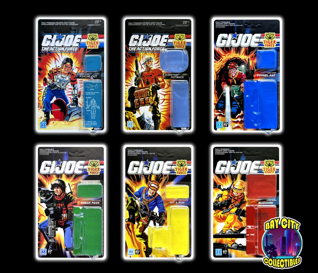 De Toyboys | Vintage G.I. Joe: A Real American Hero - Tiger Force Blizzard ( UK/Europe) Action Figure