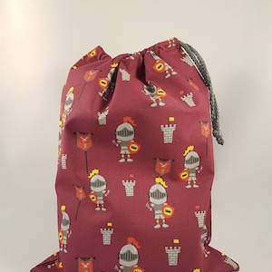 Sac en tissu « Knight » – sac de sport pour enfants (37 x 28 cm)