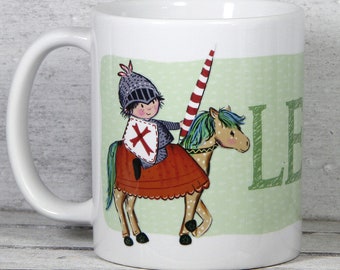 Ritter Tasse mit Namen