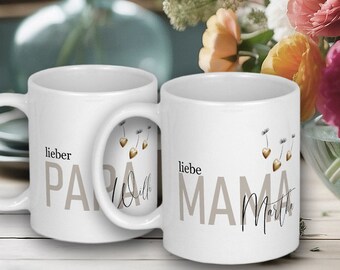 Geschenk für Mama Tasse PERSONALISIERT Geburtstag Muttertag Muttertagsgeschenk Geburtstagsgeschenk Weihnachtsgeschenk Geschenkidee