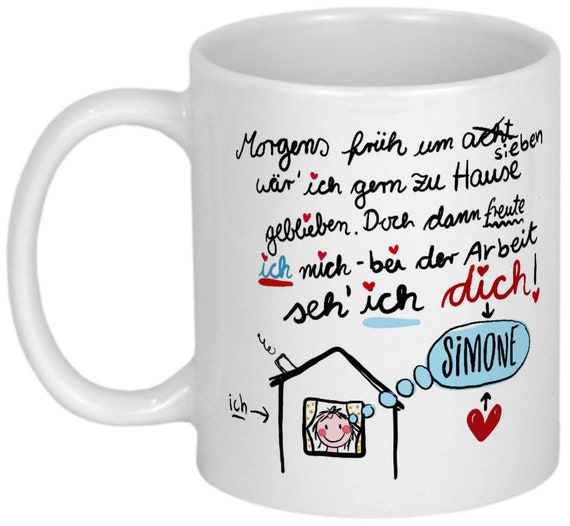 Tasse Mit Coolen Spruch Für Kollegen – Abschiedsgeschenk Fürs Büro, 300ml, Rot