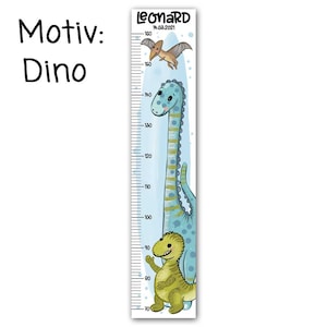 PERSONALISIERTE Kindermesslatte Kinderzimmer Messlatte Kinder Geburtstag Geschenk zur Geburt Taufe Taufgeschenk Messleiste Löwe Dino Dino