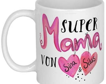 Muttertag Muttertagsgeschenk Tasse Mama Geschenk PERSONALISIERBAR Geburtstagsgeschenk Mutter