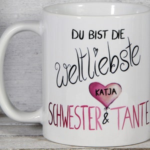 Schwester & Tante Tasse Bild 1