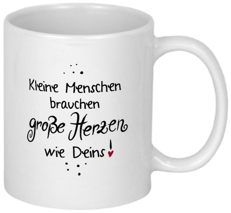 Abschiedsgeschenk Erzieherin Geschenk PERSONALISIERT Tasse mit Namen und MOTIVAUSWAHL Dankeschön Abschied Kindergarten Kita Bild 2