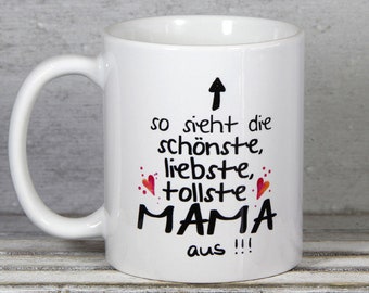 mamaistdiebeste Muttertag-Tasse