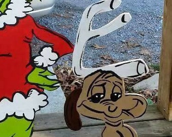 Grinch door hanger | Etsy