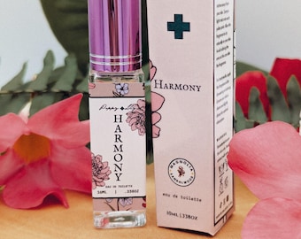 Magnolia + Sandalwood Harmony Perfume: Floral Eau de Toilette
