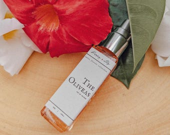 Vanilla, Lily, Peach & Mango Olivea Alcohol-Free Fragrance Spray: Exotic Florals Perfume (10ml)