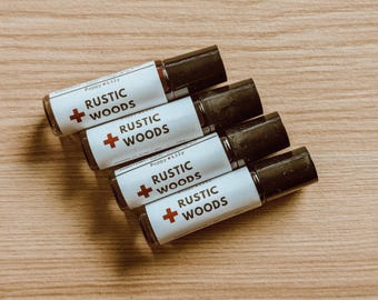 Rustic Woods Roll-On: Sandalwood Cologne Oil (10 ml)