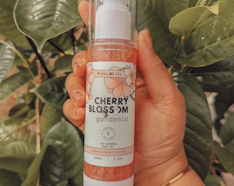 Shimmery Dry Body Oil: Cherry Blossom & Gardenia Scent