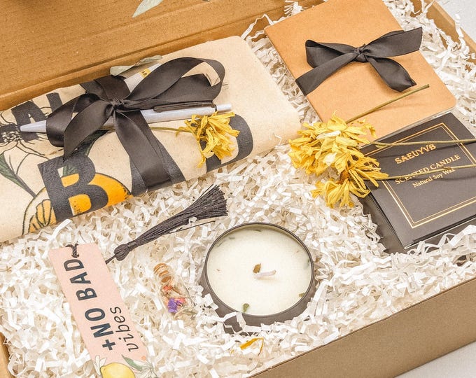 No Bad Vibes Intention Setting Kit: Eco-Friendly Manifestation Gift Set