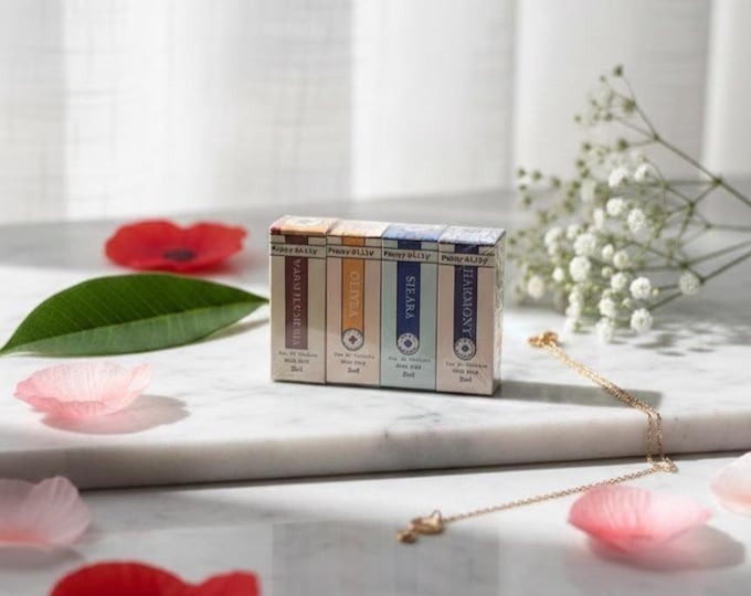 Exotic Floral Perfume Discovery Set | 4 Mini Fragrances