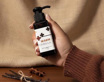 Vanilla Frankincense Sandalwood Rose Body Lotion, 3.4oz