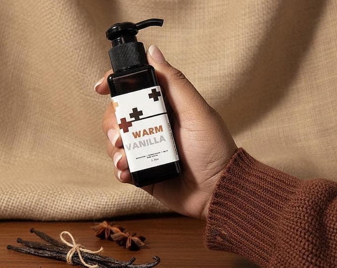 Vanilla Frankincense Sandalwood Rose Body Lotion, 3.4oz