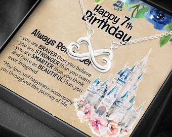 7 gifts for 7th birthday girl message