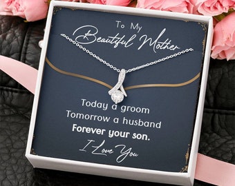 gift from son to mom on wedding day