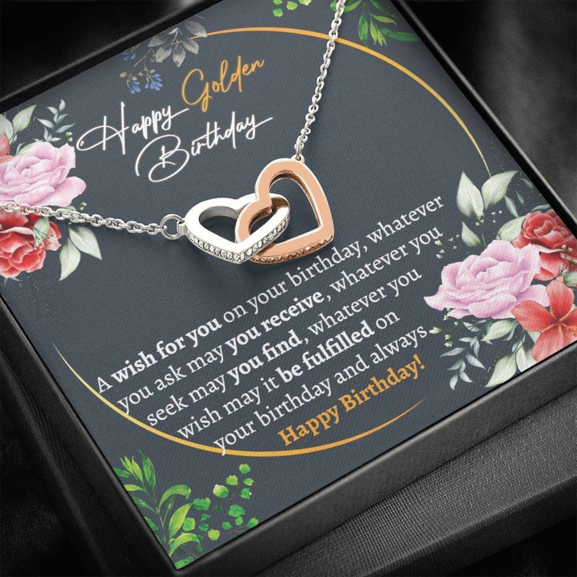 Golden Birthday Gift Necklace Happy Golden Birthday Gift For Etsy golden-birthday-gift-necklace-happy-golden-birthday-gift-for-etsy