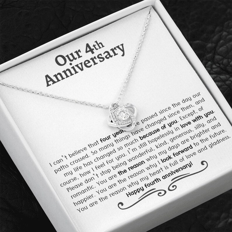 4 Jahre Jubiläumsgeschenk vier Jahre Jubiläum Geschenk für