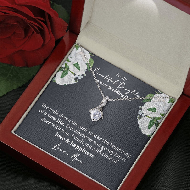 Gift From Mother to Daughter on Wedding Day Bridal Shower Etsy