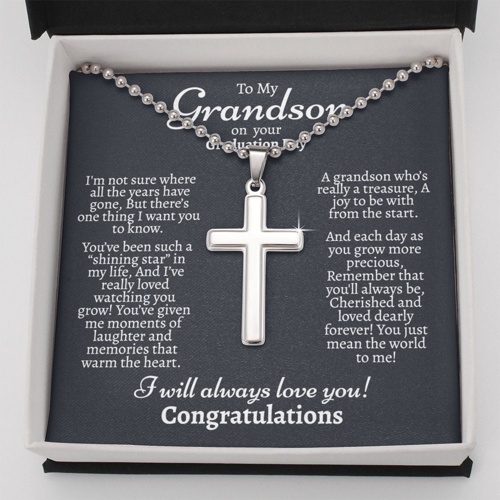 Grandson Graduation Gift Grandson Graduation Card Graduation Etsy