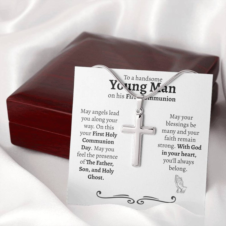 First Communion Gift for Boy Unique First Communion Gift Etsy