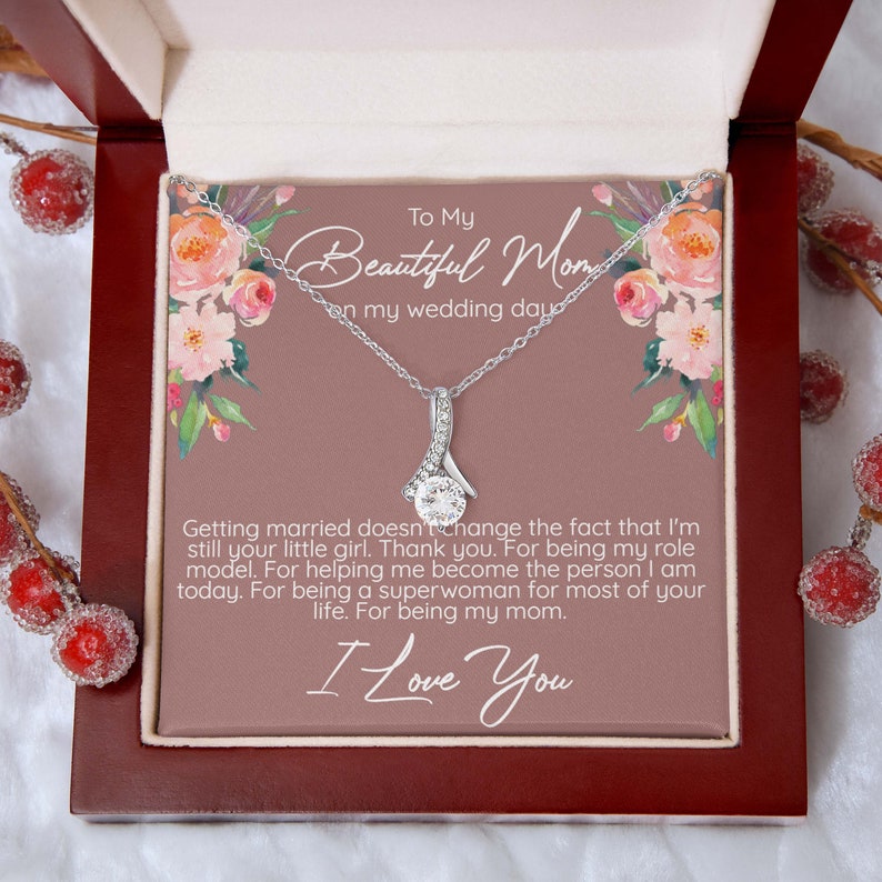 Mom Wedding Gift From Bride Gift for Mom on Wedding Day Etsy