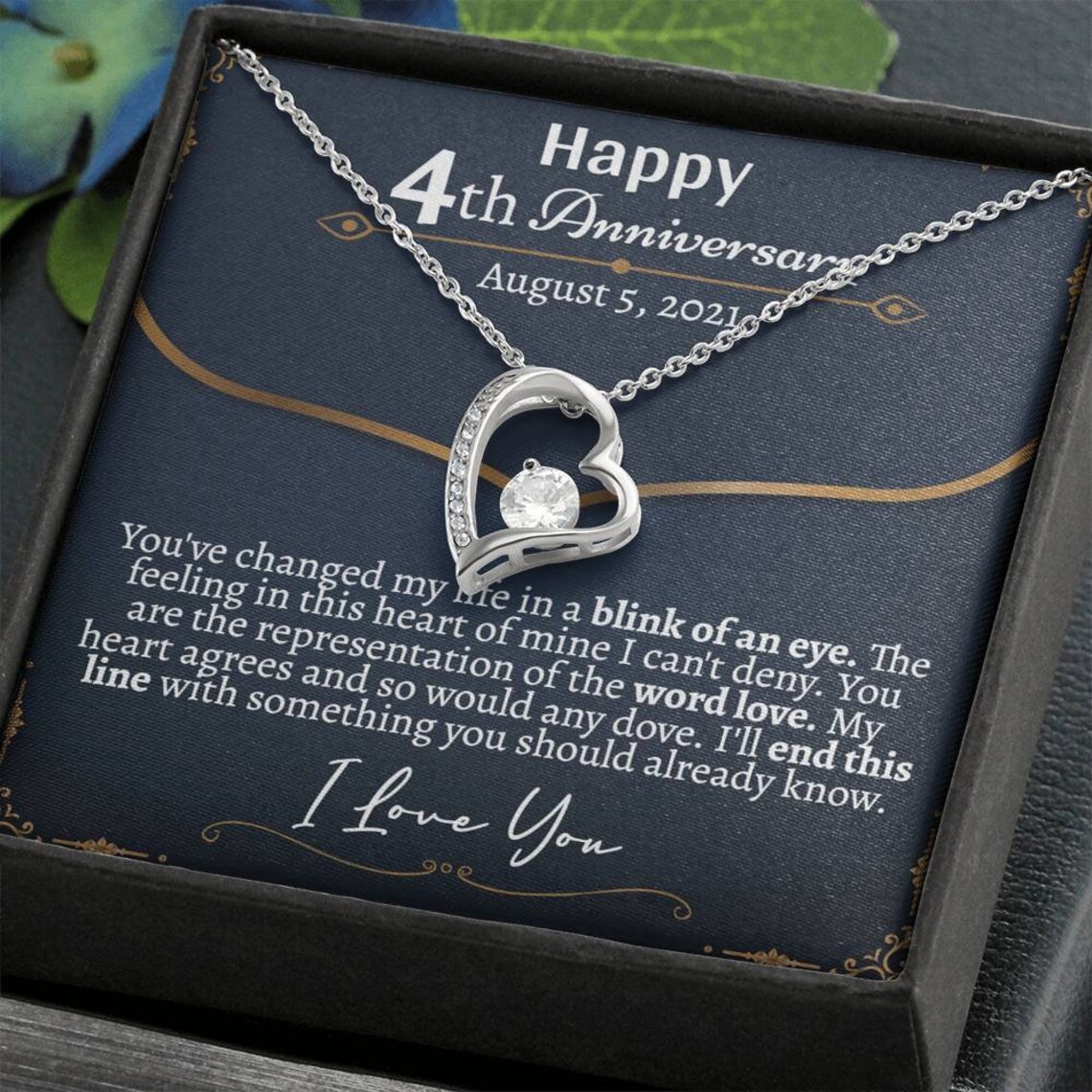 4 Year Anniversary Gifts for Her Unique 4th Wedding | Etsy