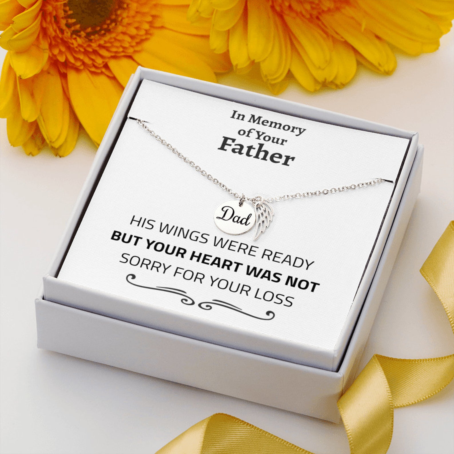 Daughter Loss of Dad Gift Gift for Fathers Passing Dad Etsy