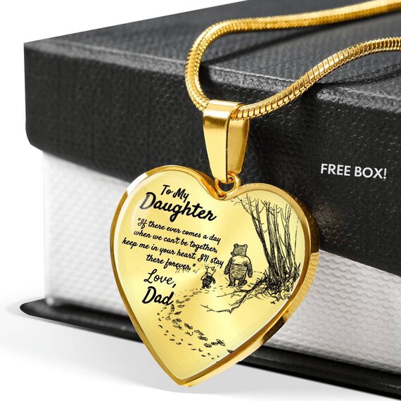 Dad Christopher Robins Necklace Gift 