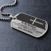 To My Brother Dog Tag Necklace, Unique Gift For Brother, Brother Gift From Sister, Jewelry Gift For Brother, Brother Birthday Gift, Catholic 