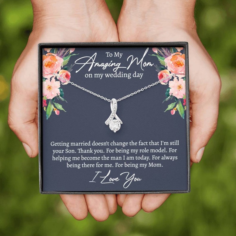 Gift to Mom on My Wedding Day Son to Mother on Wedding Day Etsy