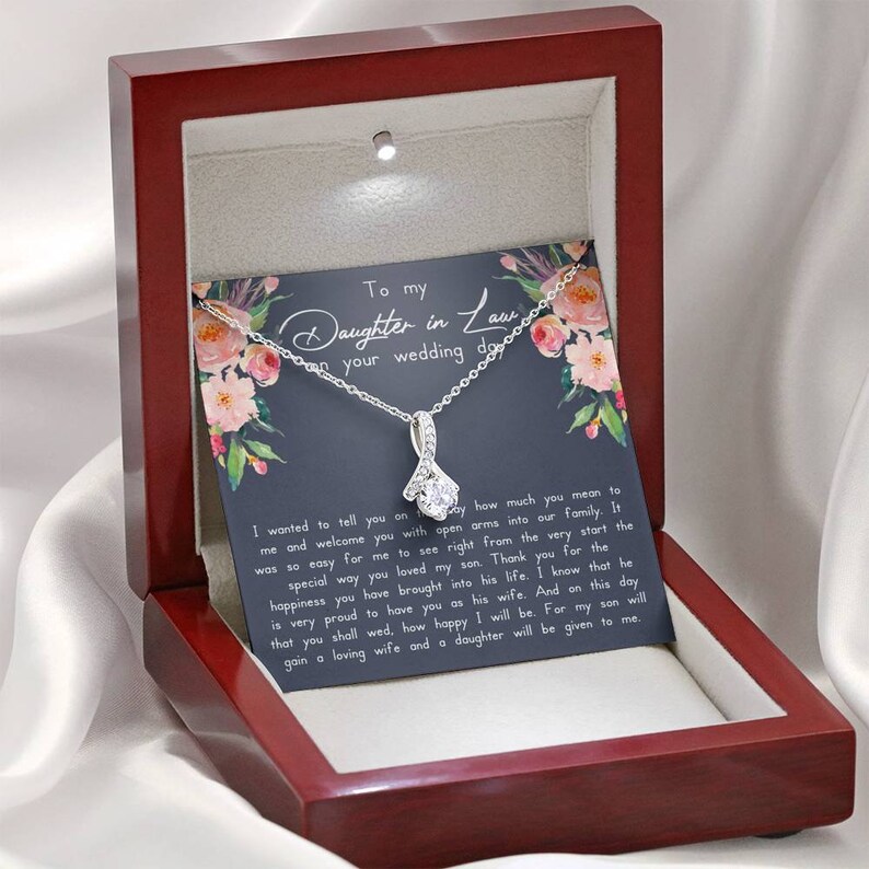 Daughter In Law Gift on Wedding Day Future Daughter In Law Etsy