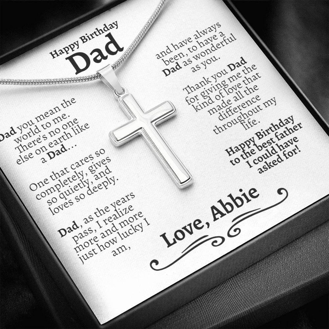 Dad's Birthday Birthday Gift For Dad From Daughter Gift Etsy