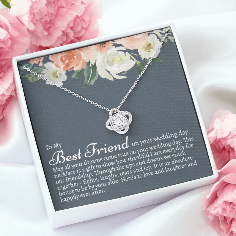To My Best Friend on Her Wedding Day Bride Gift From Maid of Etsy