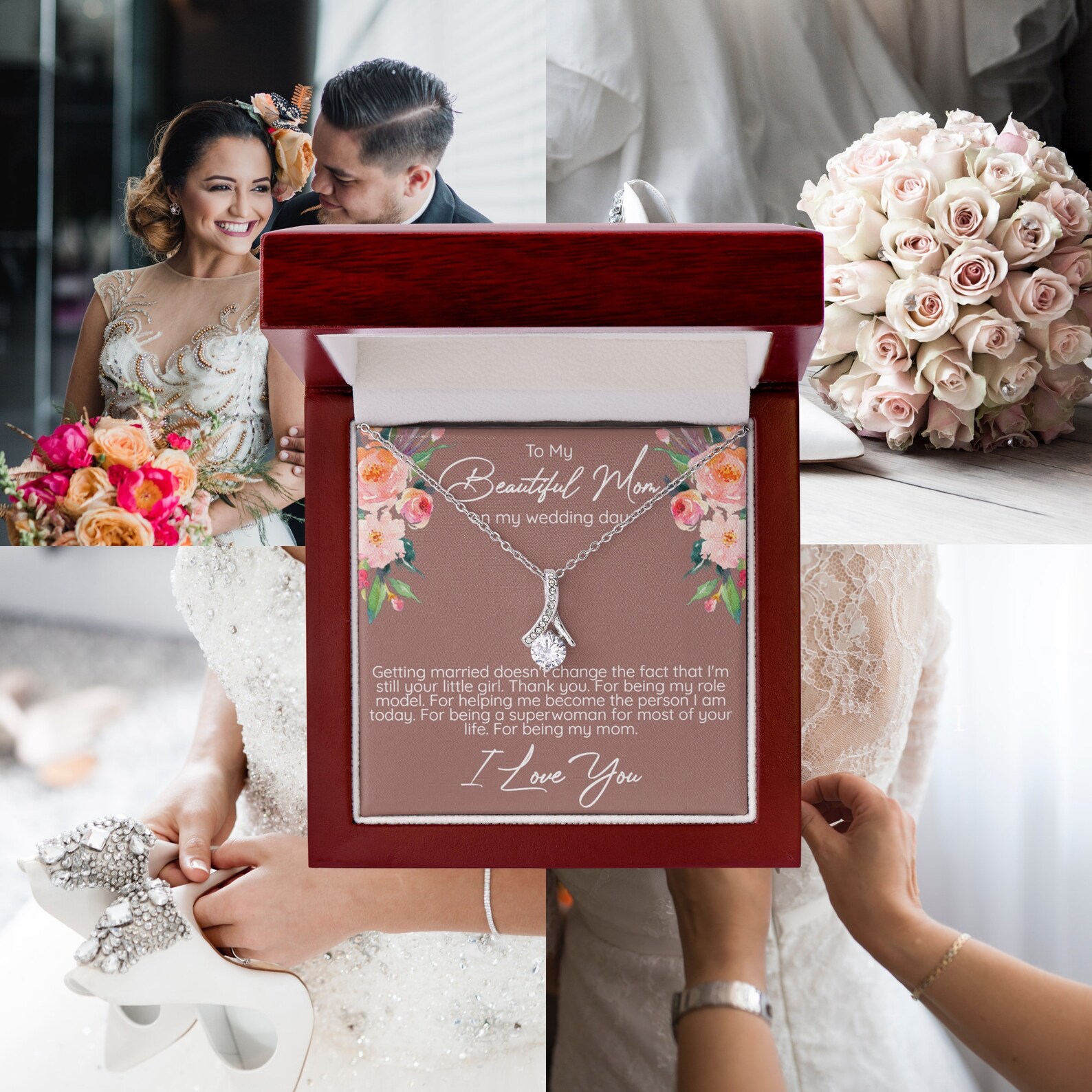 Mom Wedding Gift From Bride Gift for Mom on Wedding Day Etsy