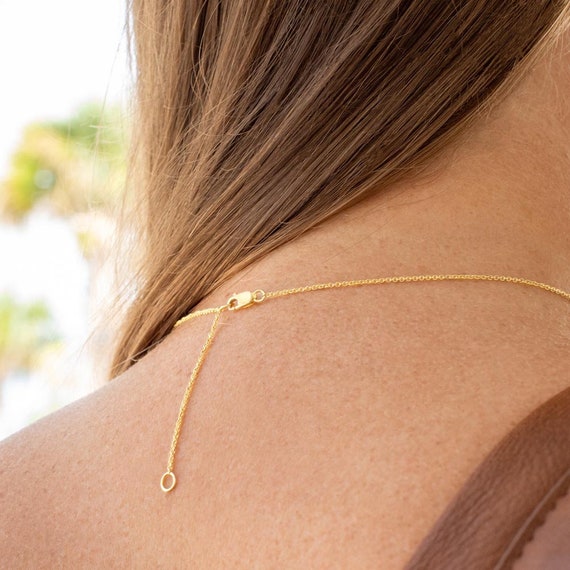 Authentic Real Gold Daughter Necklace 