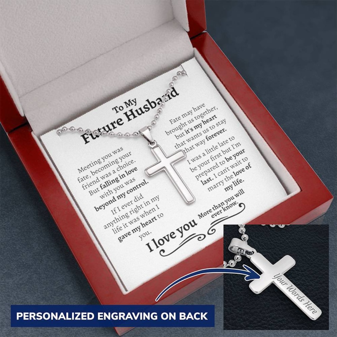 Future Husband Gift Gifts for Fiance Him to My Future Etsy