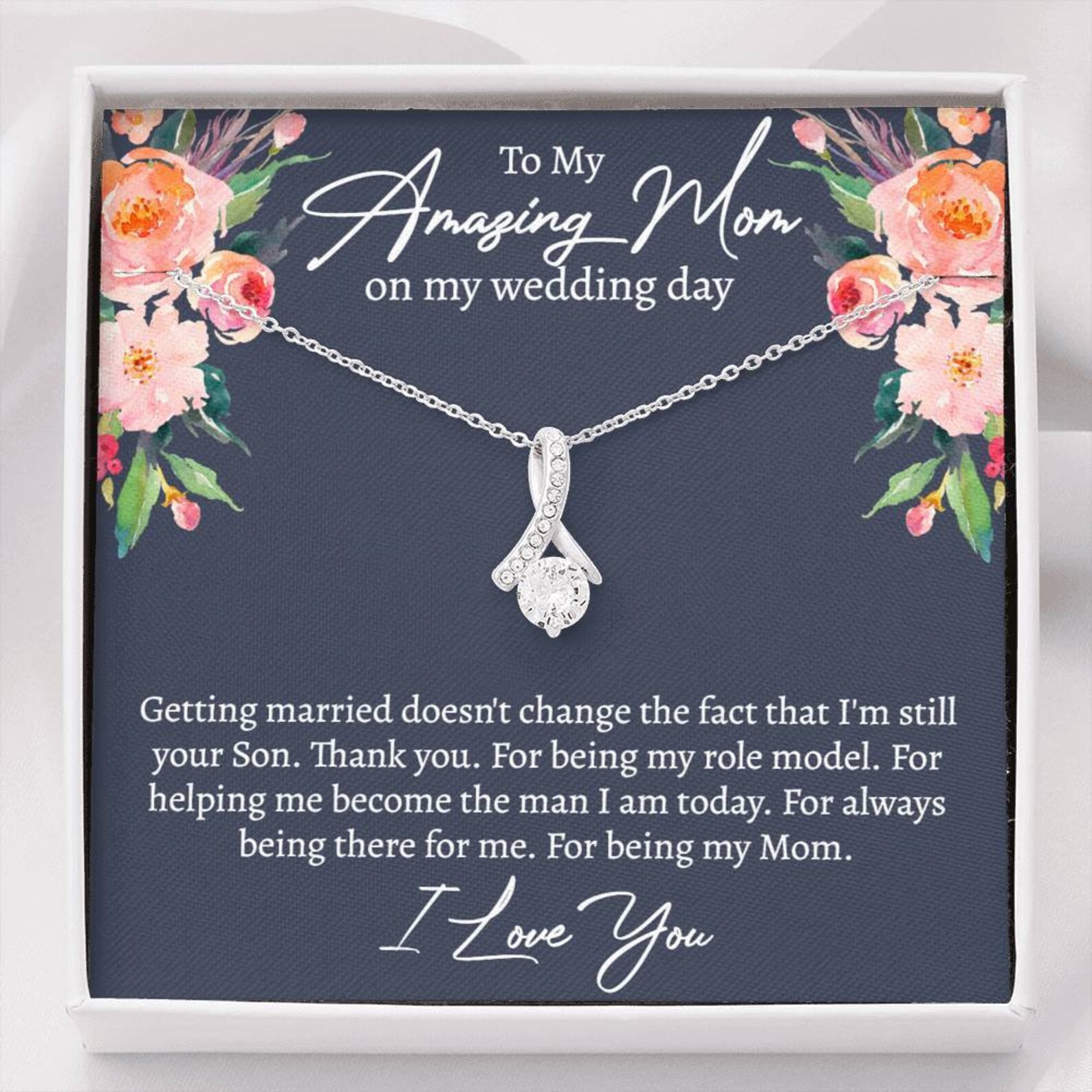 Gift to Mom on My Wedding Day Son to Mother on Wedding Day Etsy