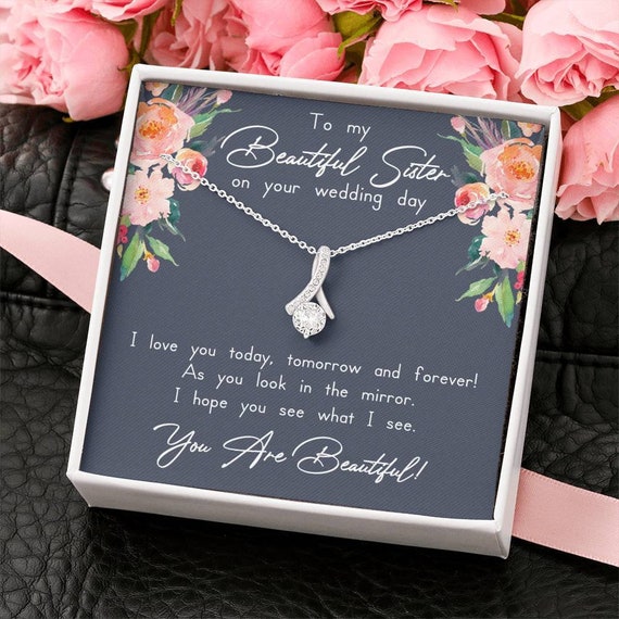 Hochzeitsgeschenk schwester