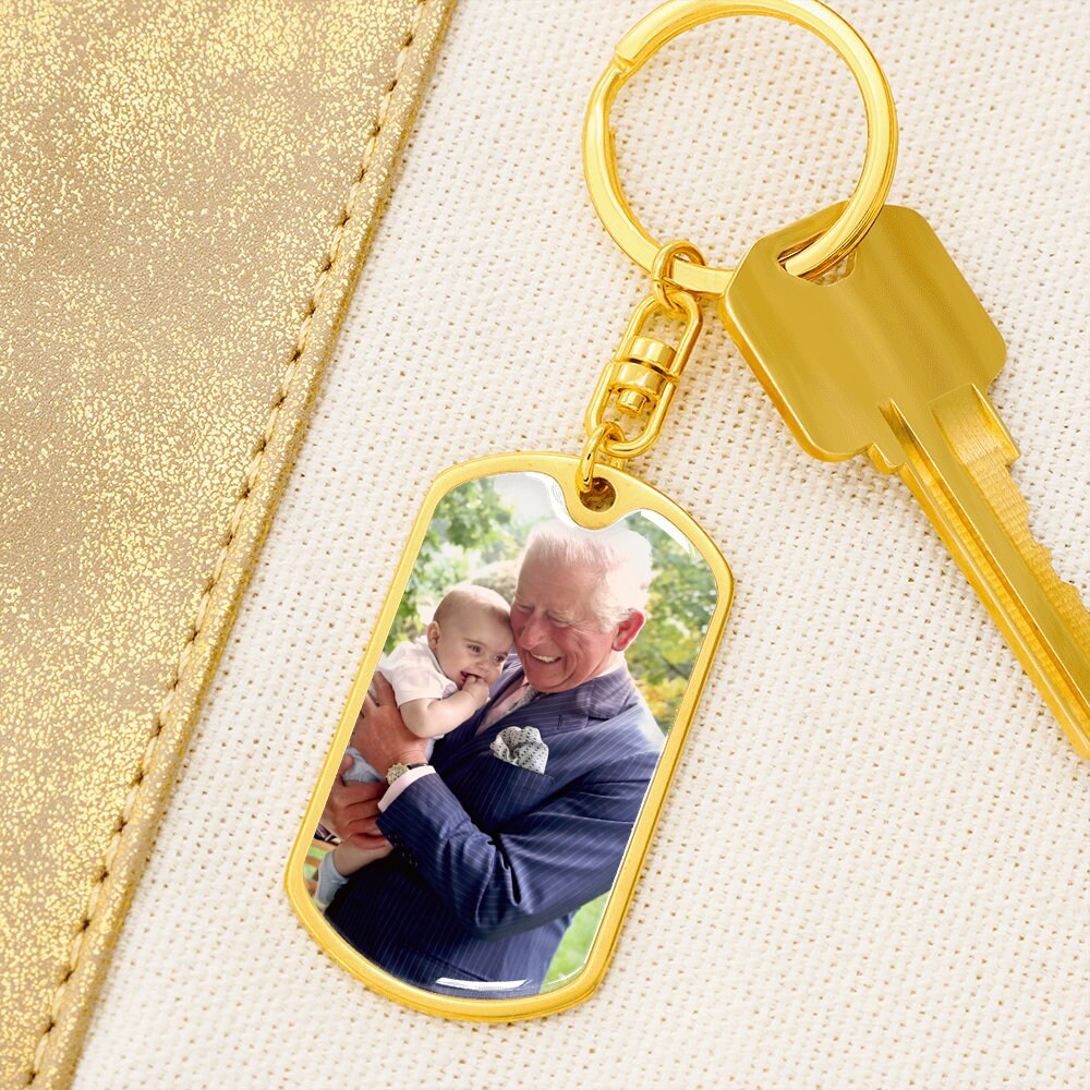 Memorial Keychain with Picture Memorial Keychain Keepsake In Etsy