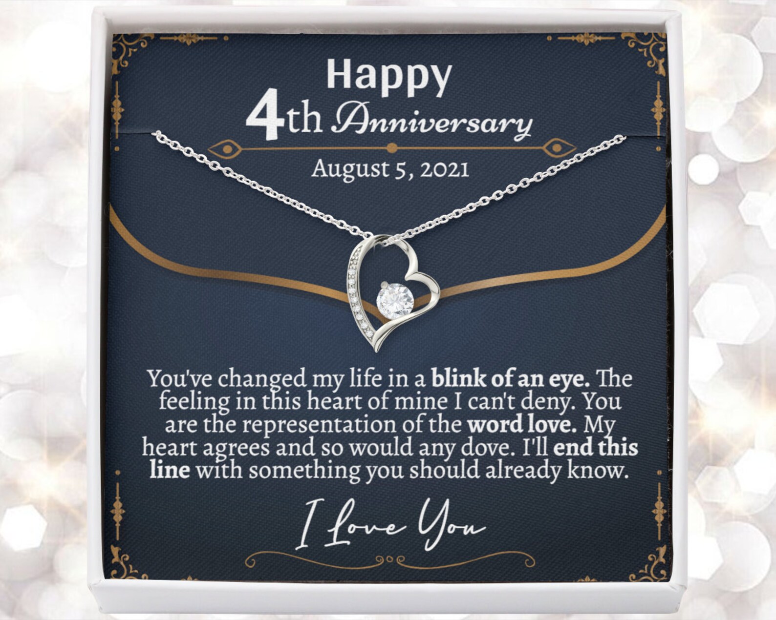 4 Year Anniversary Gifts for Her Unique 4th Wedding - Etsy UK