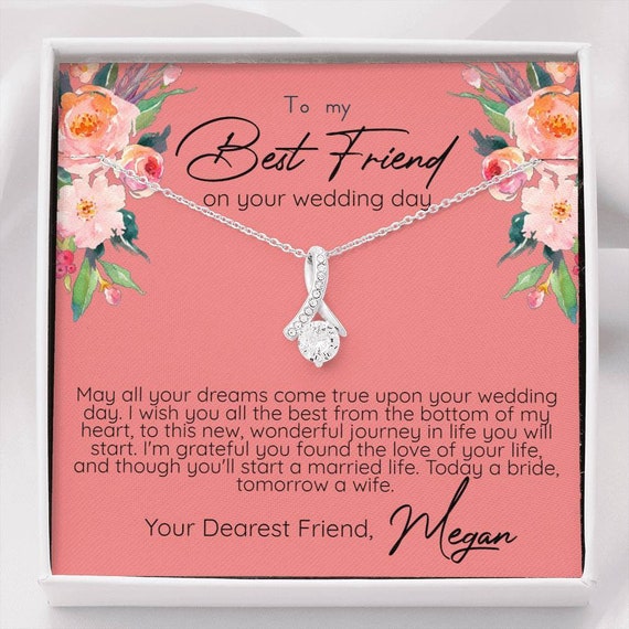 What Should I Gift To My Best Friend On Her Wedding Day