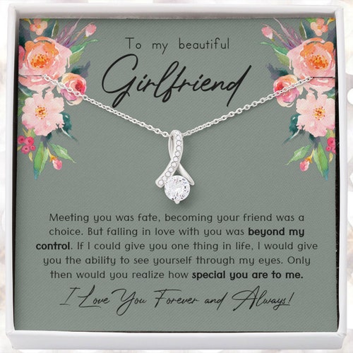 Meaningful Necklace for Girlfriend Cute 