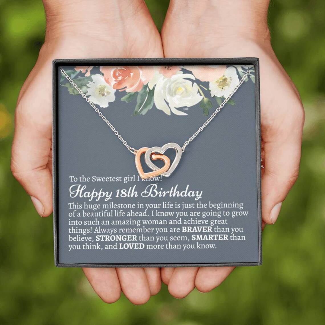 18th Birthday Necklace 18th Birthday Gift for Her 18th Etsy Australia