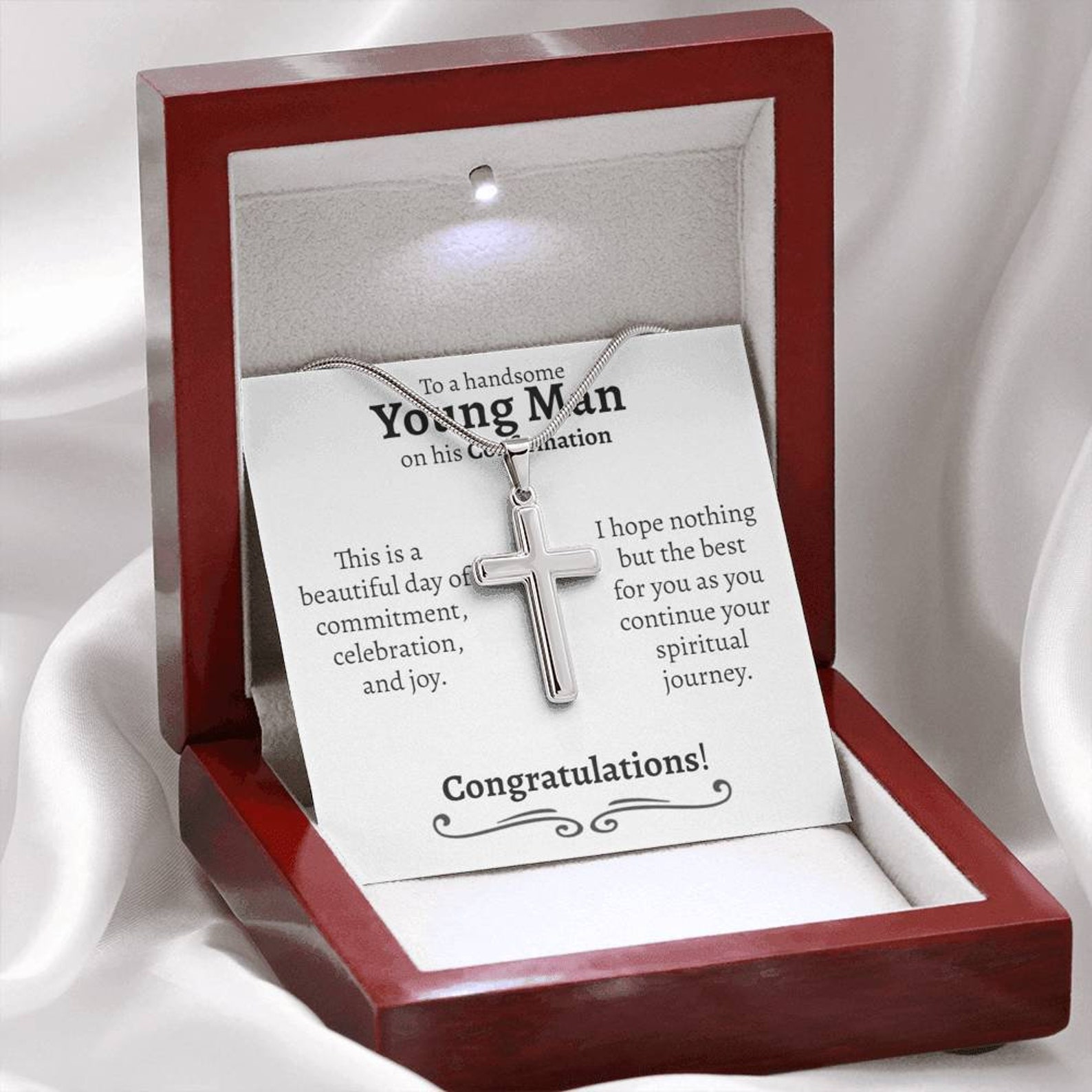 Confirmation Gift For Boy Confirmation Gift From Sponsor Etsy