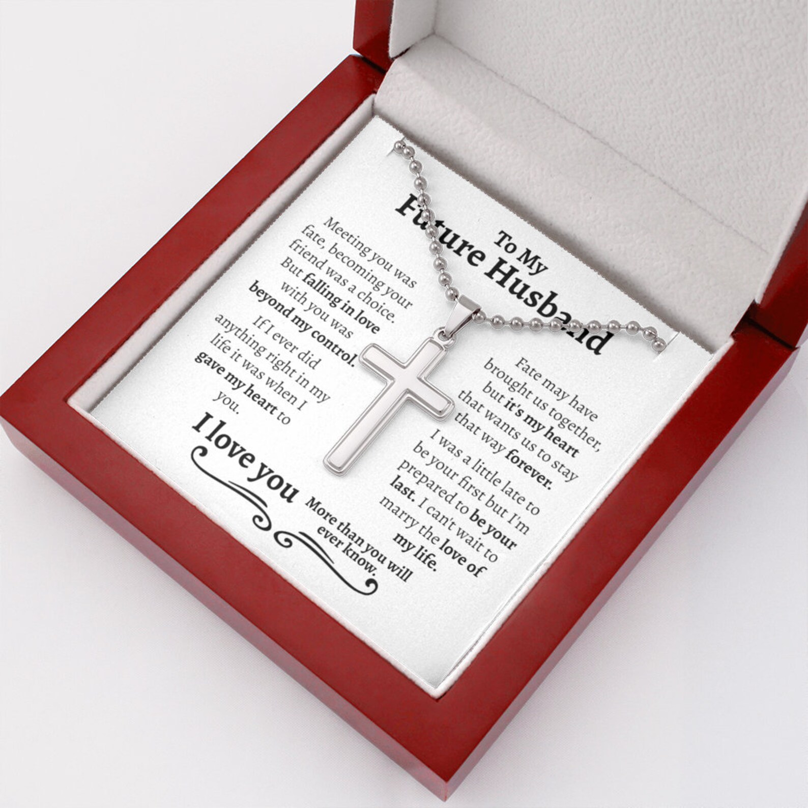 Future Husband Gift Gifts for Fiance Him To My future Etsy