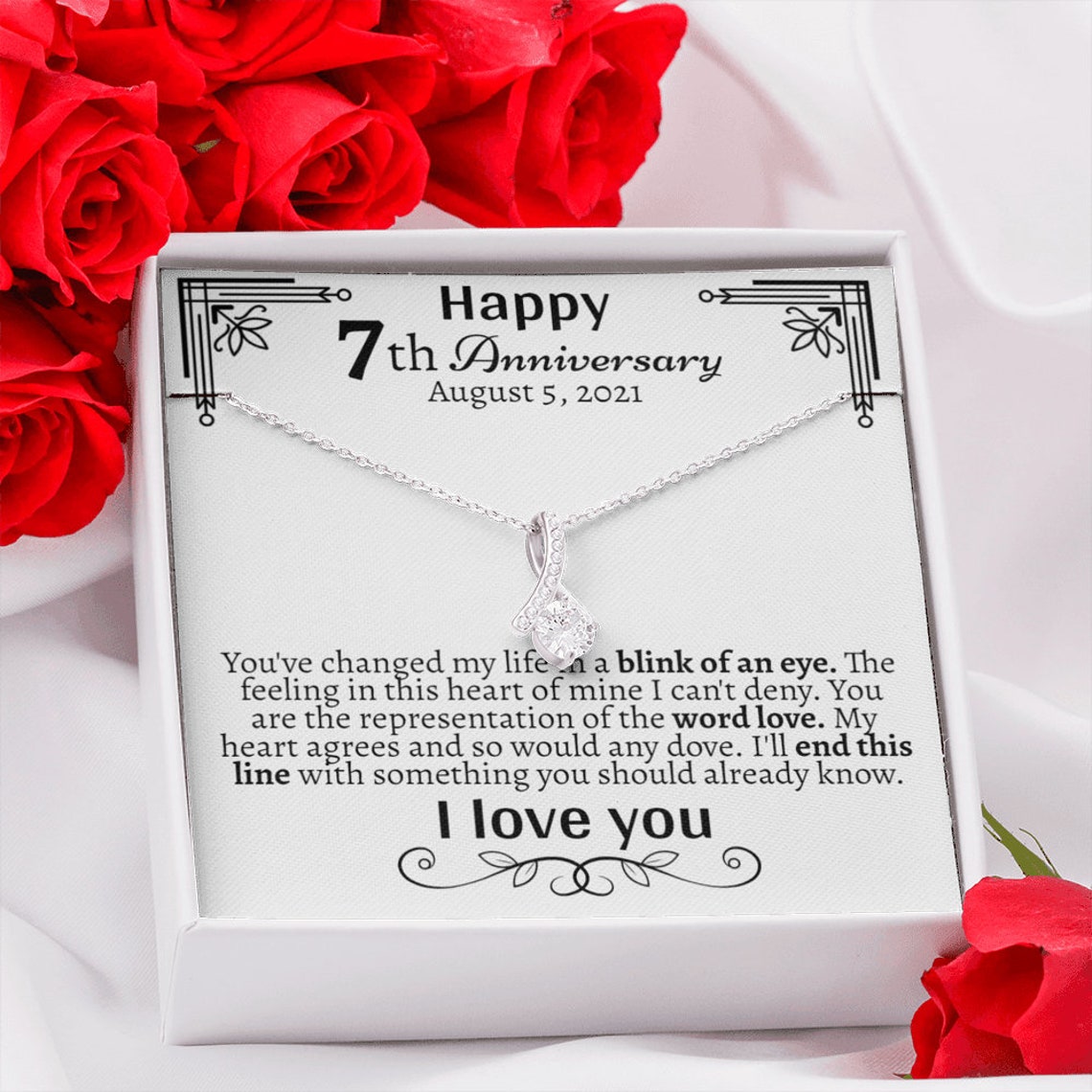 7 Year Anniversary Gifts for Wife 7th Wedding Anniversary | Etsy