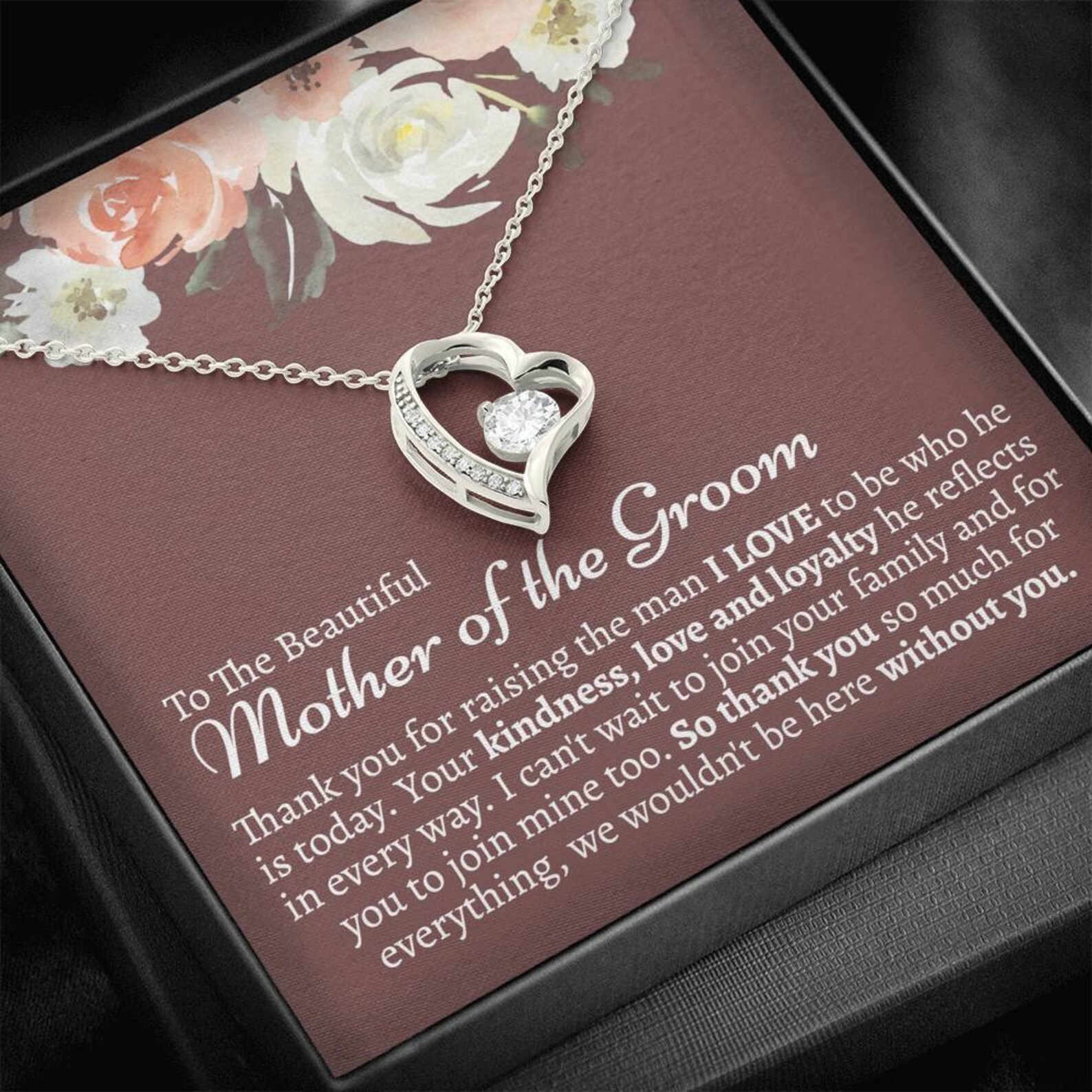 Mère sentimentale du marié Cadeau de la mariée Cadeau pour Etsy